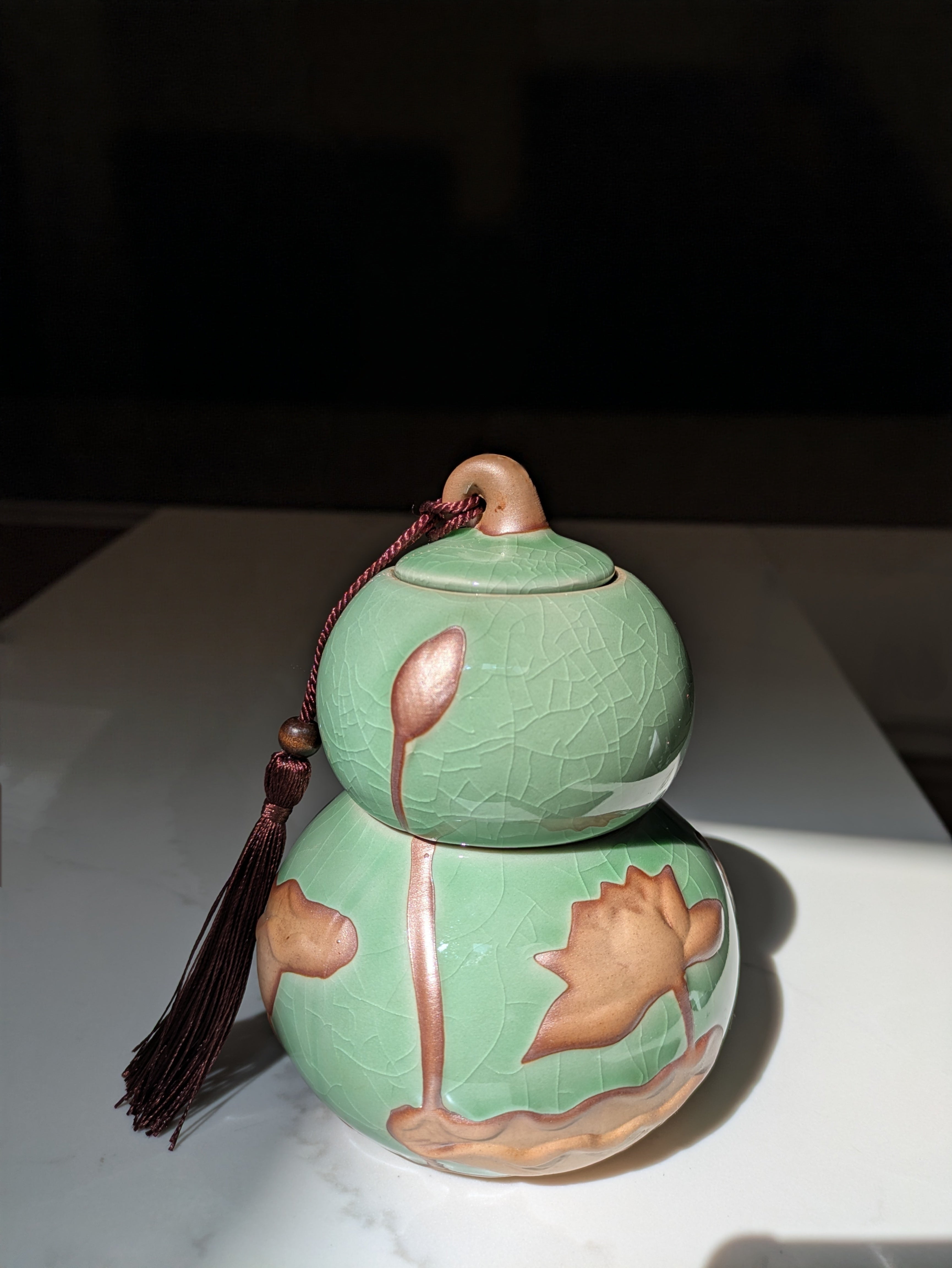 All natural double- layer candle